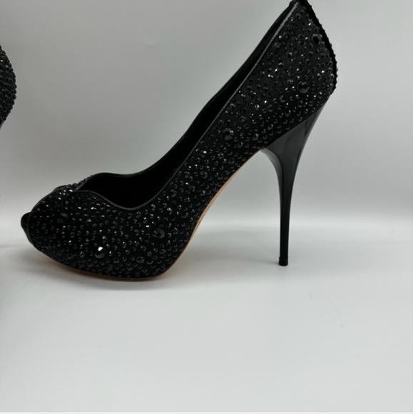 Alexander McQueen Peep Toe Stilettos - Picture 6 of 7